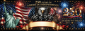 America 250 Personalized Family Banner (8ft x 3ft) – Limited Edition Patriotic Outdoor Banner